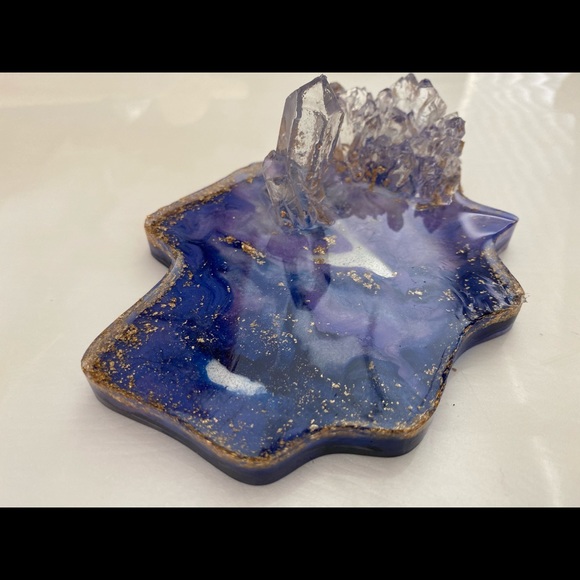 Sliced Agate Style Tray - Picture 5 of 13